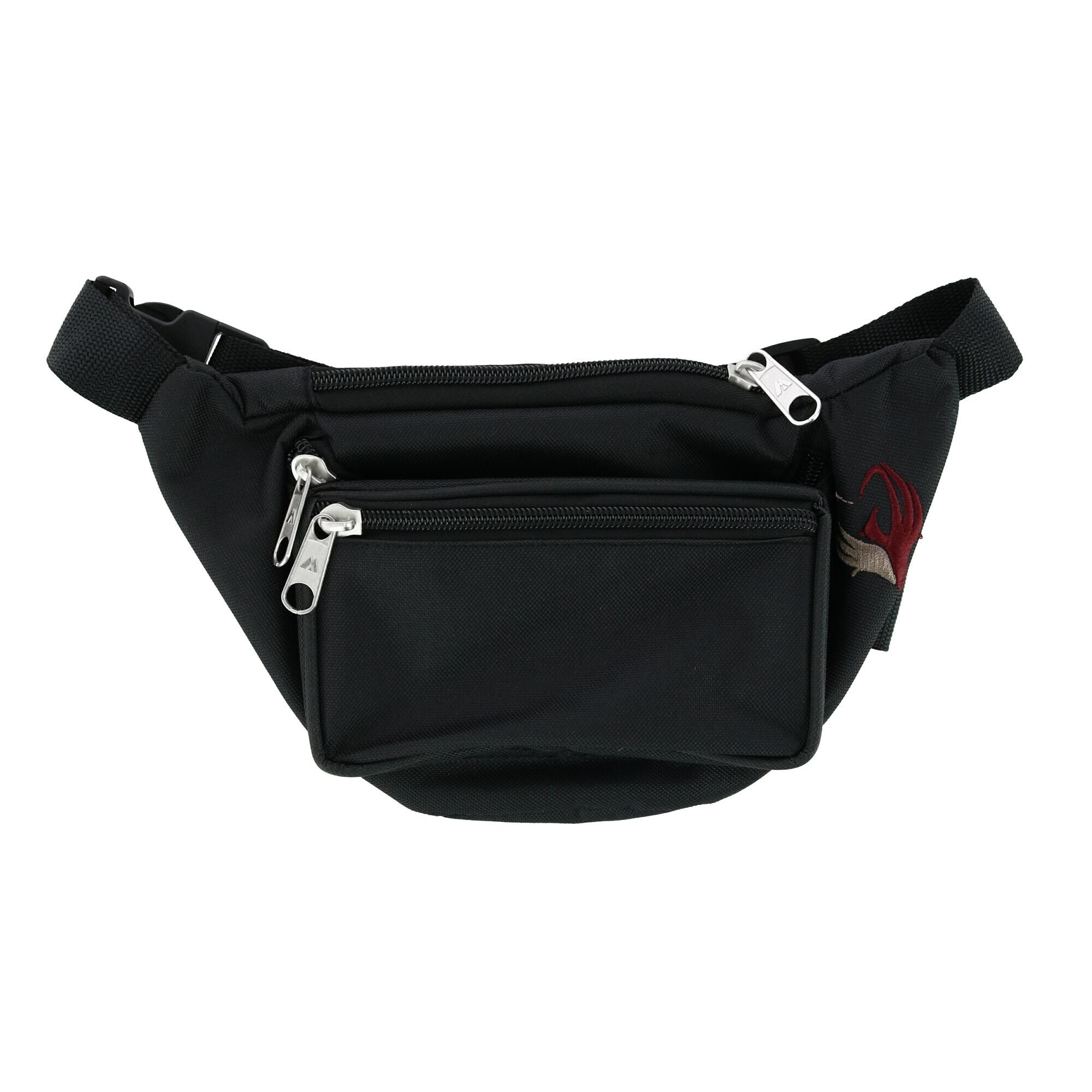 embroidered fanny pack