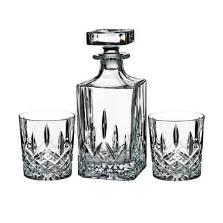Marquis by Waterford Markham Decanter & Double Old Fashioned Set, 3 Pieces