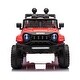 preview thumbnail 10 of 52, Realistic 12V Ride On Truck SUV for Kids with Remote Control, Openable Doors, and Adjustable Speed Christmas Gift