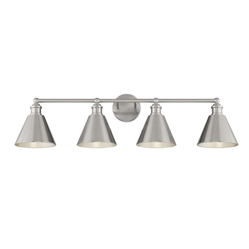 Meridian M80065 4 Light 38" Wide Bathroom Vanity Light