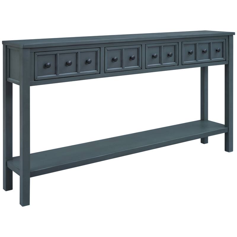 Rustic Entryway Console Table and 60" Long Sofa Table