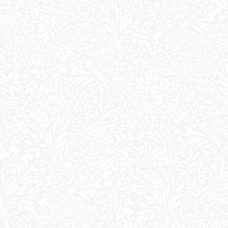 A-Street Prints Kristina Off White Botanical Wallpaper