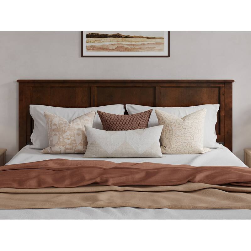 Madison Platform Bed with Matching Footboard with Storage Drawers