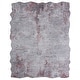 preview thumbnail 10 of 8, Abstract Grey/Lavender Area Rug Abstract 5' x 7' - Grey/Lavender