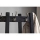 preview thumbnail 3 of 3, Roundhill Furniture Vassen 3-tier Storage Shelf Standing Coat Rack