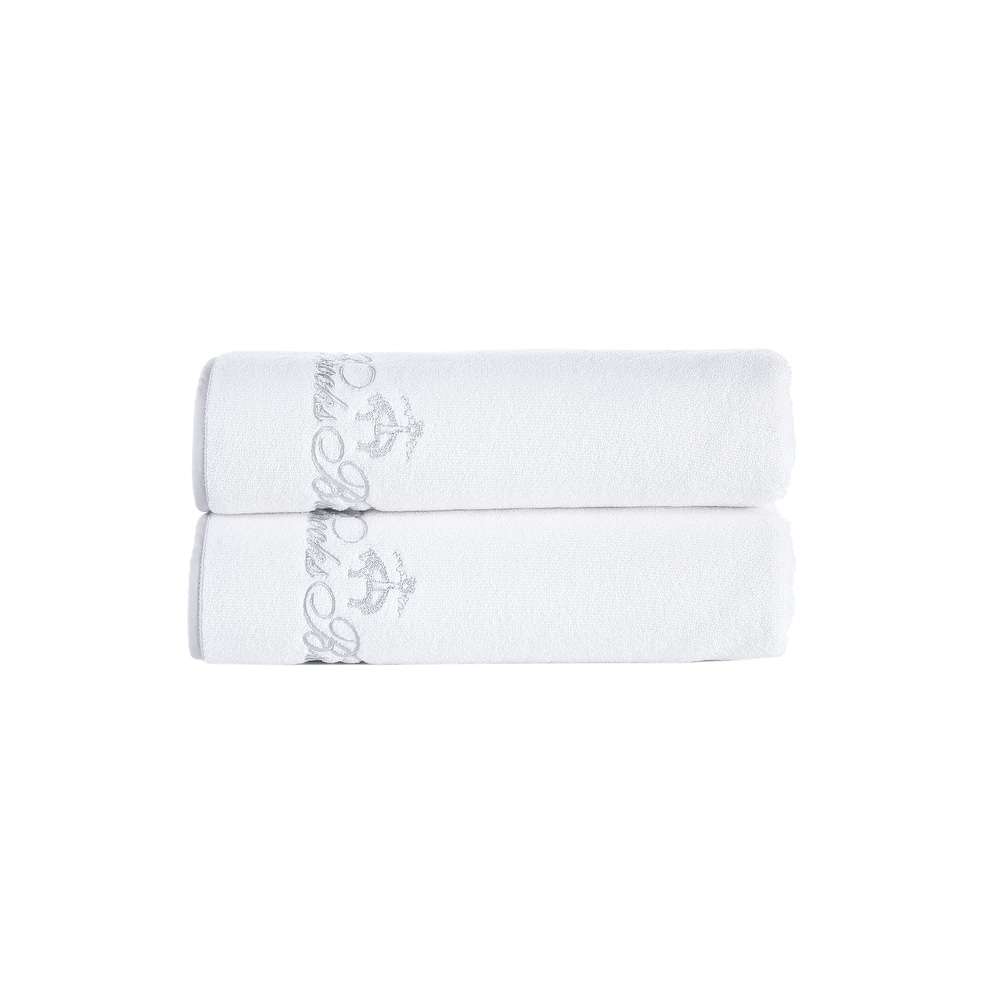 Brooks Brothers Contrast Frame 2 pcs Bath Towels