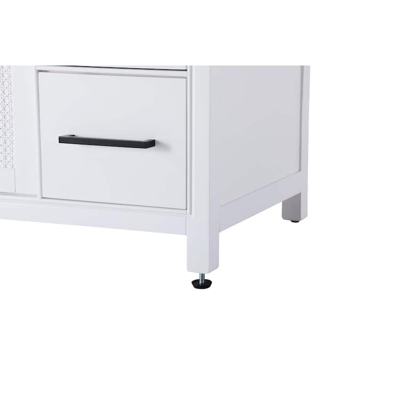 Elegant Lighting VF29548 Alina 48" Free Standing Single Basin Vanity