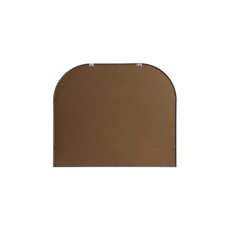 Indigo Home Metal Frame Arch Mirror 40x34 Inch