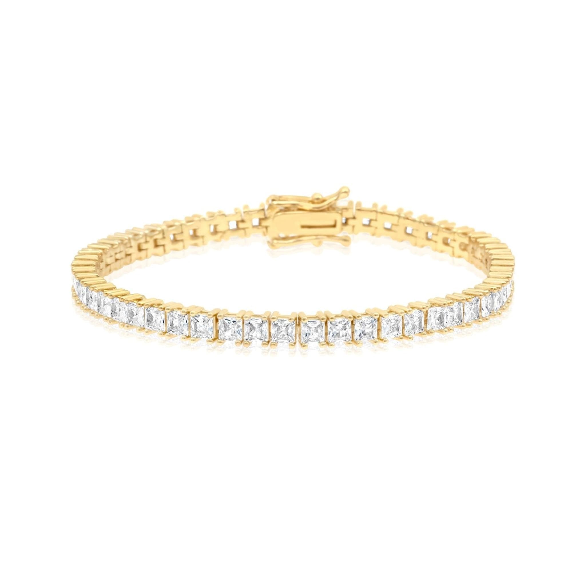 SHYMI Large Square Tennis Bracelet