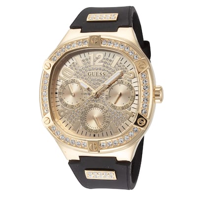 Guess Women's Sunray 36mm Quartz Watch GW0619L2 - Black - One Size