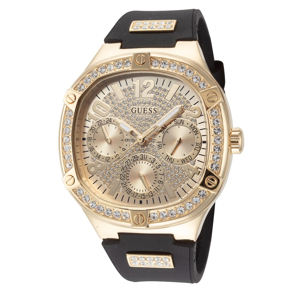 Guess Women's Sunray 36mm Quartz Watch GW0619L2 - Black - One Size