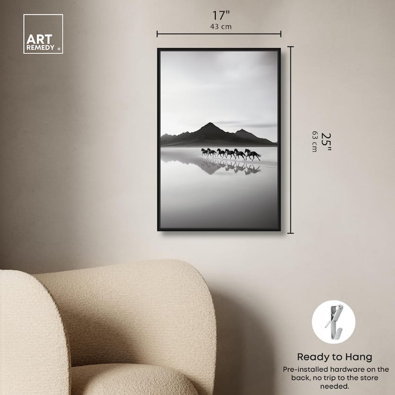 Run of Freedom I Canvas by Art Remedy