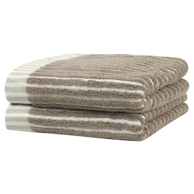 100% Cotton Striped Hand Towels, Soft Absorbent Quick Drying Towel Sets for Home, Hotel, Gym