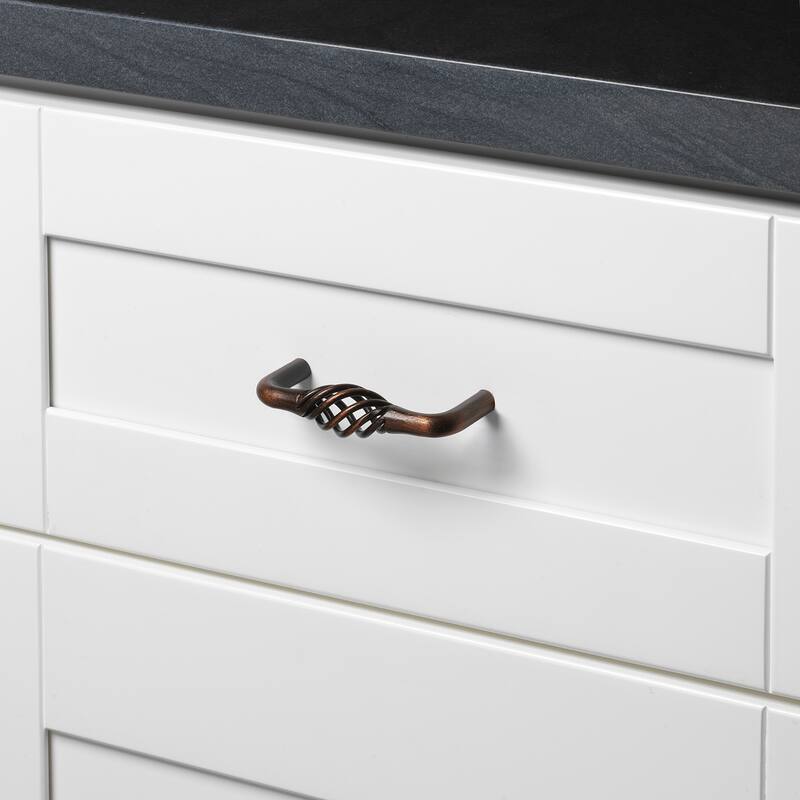 GlideRite 3-inch Birdcage Cabinet Pulls (Pack of 5) with Bonus 5-piece Pack