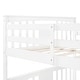preview thumbnail 11 of 10, Full over Full Bunk Bed with 2 Drawers and Ladder for Bedroom