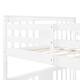 preview thumbnail 11 of 11, Full over Full Bunk Bed with Ladder for Bedroom, Guest Room Furniture
