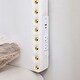 preview thumbnail 6 of 6, DormCo Bevel Tack Plush White Full/Full XL Outlet Headboard with Legs