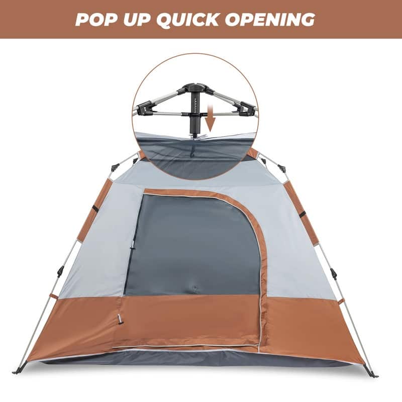 Quick Opening Four-Person Family Tent Camping Tent