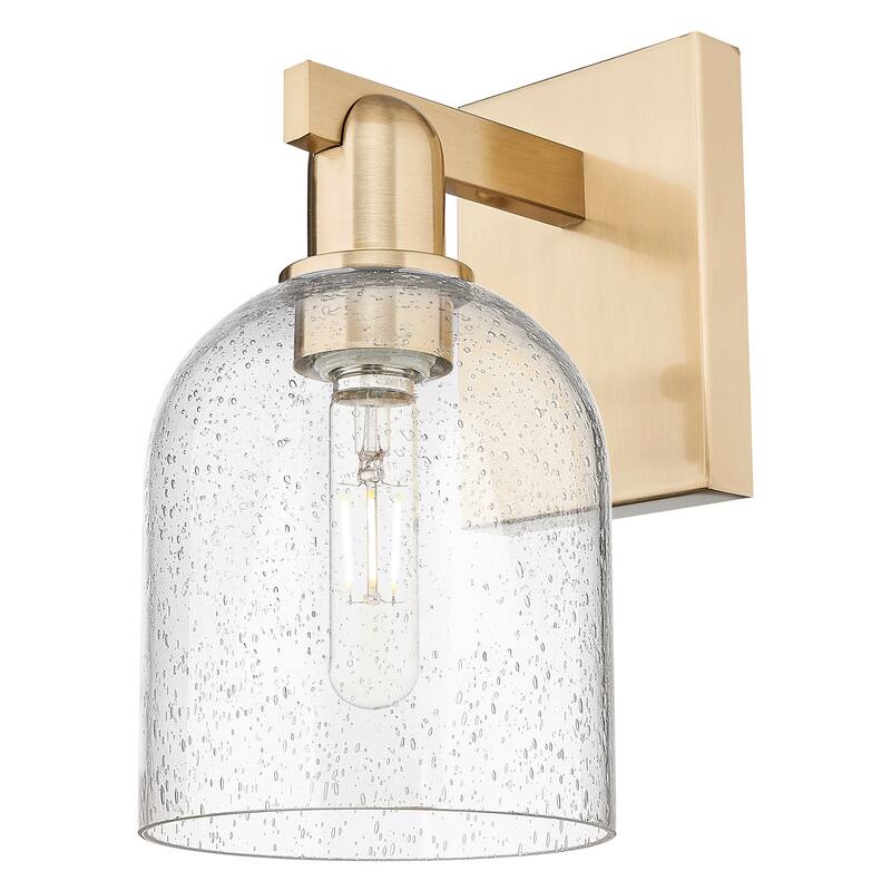 Innovations Lighting 716-1W-12-6 Bella Sconce Bella 12" Tall Wall - Champagne Bronze / Seedy