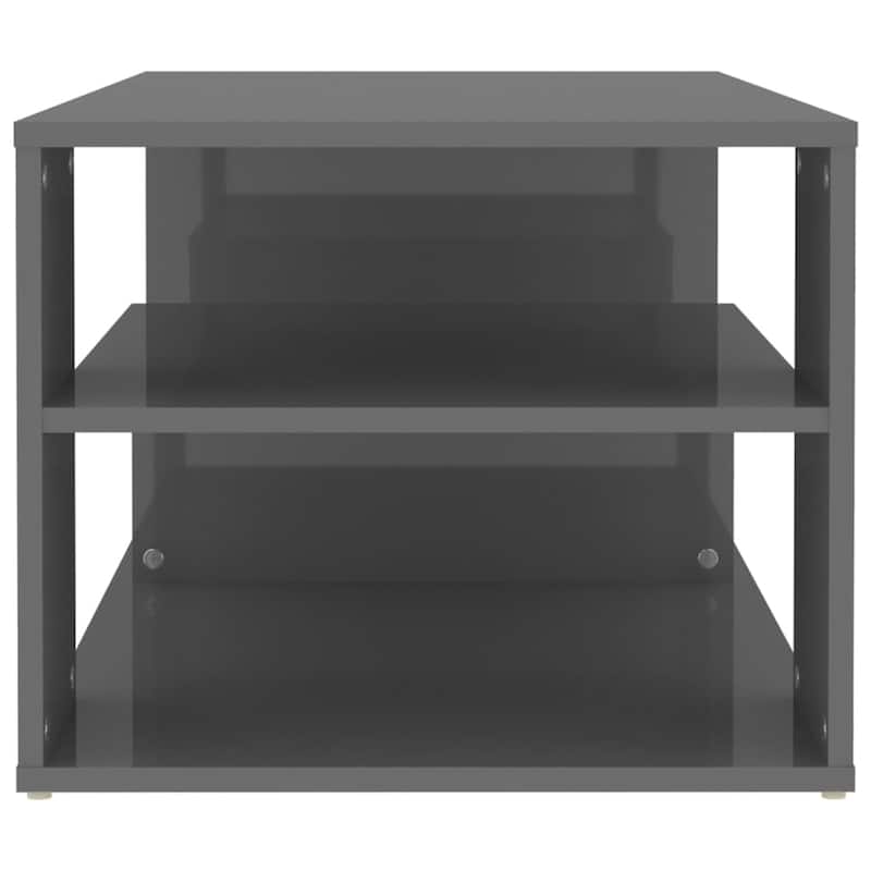 vidaXL Coffee Table Accent End Sofa Table for Living Room Engineered Wood - 39.4" x 19.7" x 15.7"