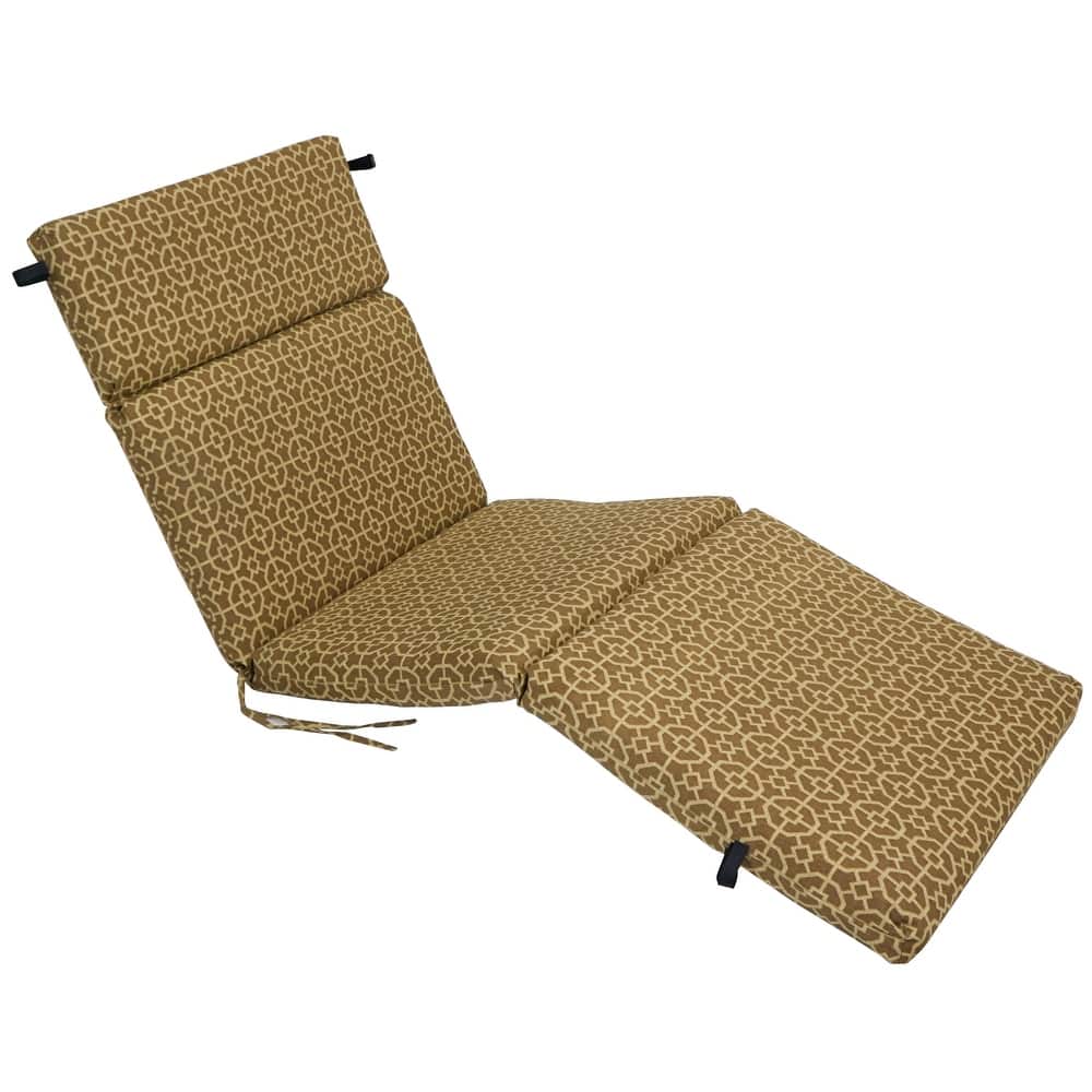 72-inch by 24-inch Outdoor Chaise Lounge Cushion