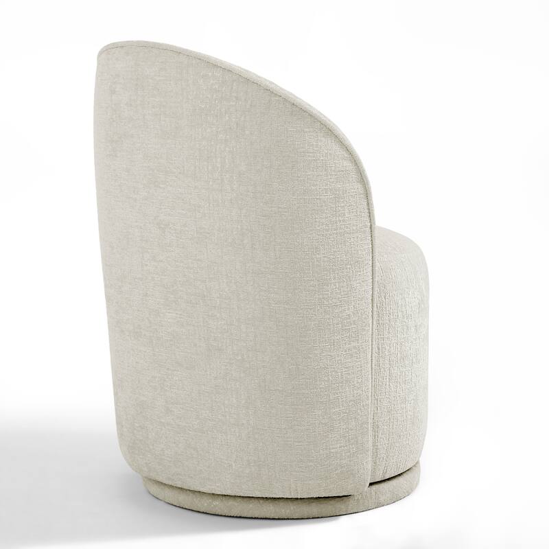 23.5" Wide Swivel Side Chair for Dining Room, Living Room.