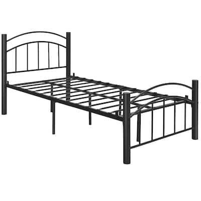 Costway Twin/Full/Queen Size Metal Bed Frame Platform Mattress