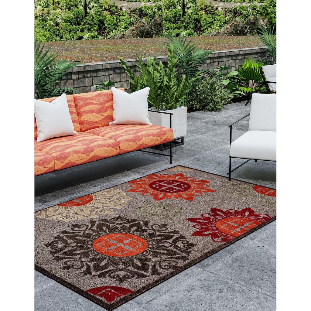 Outdoor Ucul Collection Area Rug