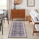 preview thumbnail 7 of 65, Nourison Fulton Indoor only Persian Area Rug 1' 10" x 5' - Charcoal - Runner