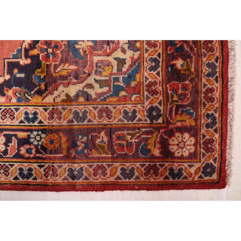 ECARPETGALLERY Hand-knotted Anadol Vintage Red Wool Rug - 3'9 x 6'11