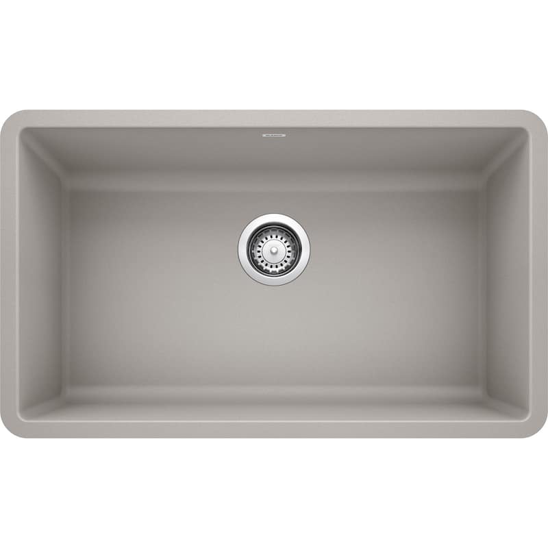 Blanco Precis/Artona Undermount Kitchen Sink and Faucet Set and Strainer