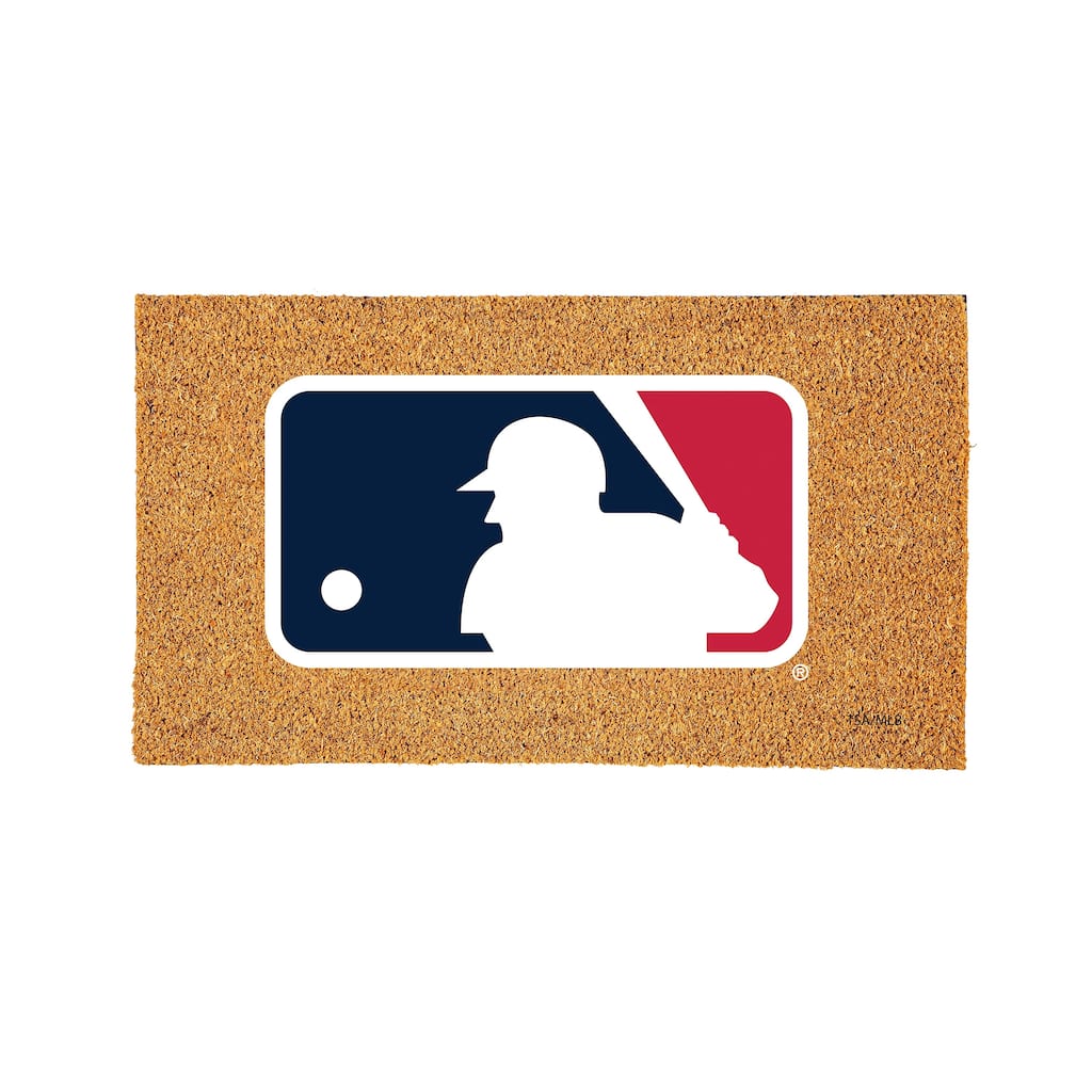 28 in. x 16 in. Coir Mat, MLB Logo
