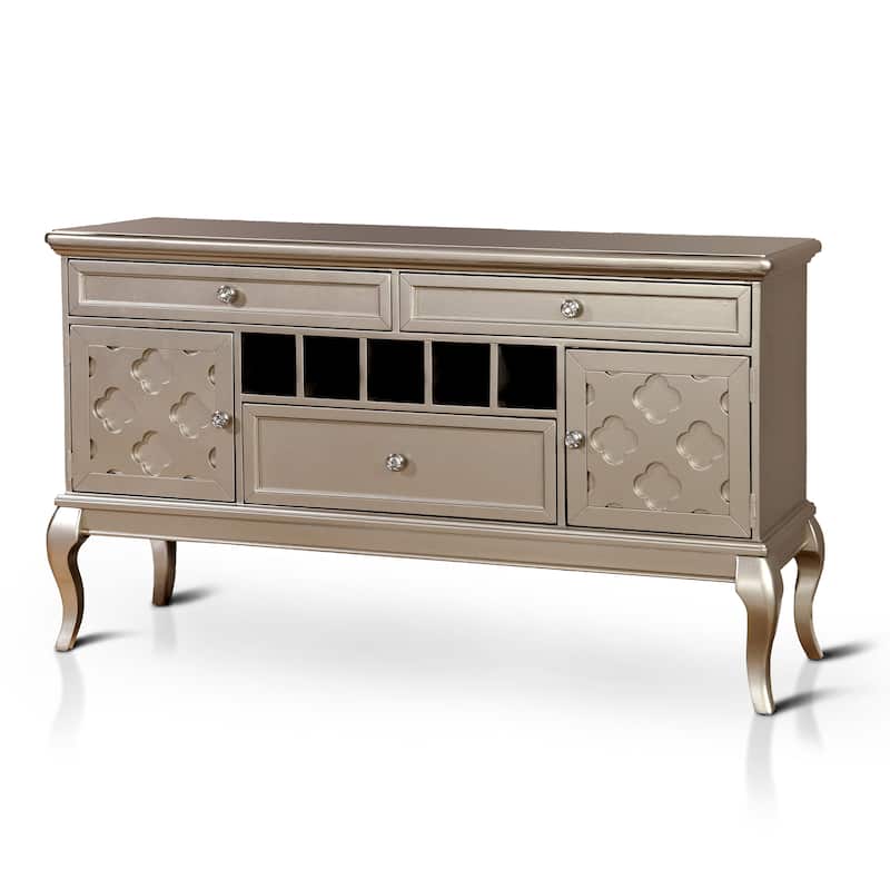 Furniture of America Mora Glam 60 inch Wood Buffet and Sideboard