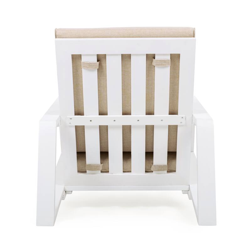 Patio Lounge Chair, Outdoor Club Chair with Cushion