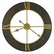 preview thumbnail 1 of 0, Howard Miller Chasum Gallery Wall Clock Satin Espresso
