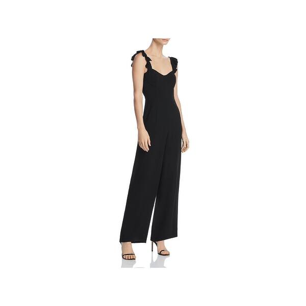 Shop Cotton Candy La Womens Jumpsuit Ruffled Wide Leg S Free