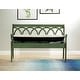 preview thumbnail 7 of 5, OS Home and Office Furniture Coventry Storage Bench in Antique Sage Frame and Beige Seat Cushion K/D