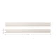 preview thumbnail 2 of 0, Taylor 76" Wide Farmhouse Full Size Bed Rails, Sea Shell White