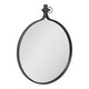 preview thumbnail 93 of 94, Kate and Laurel Yitro Round Wall Mirror