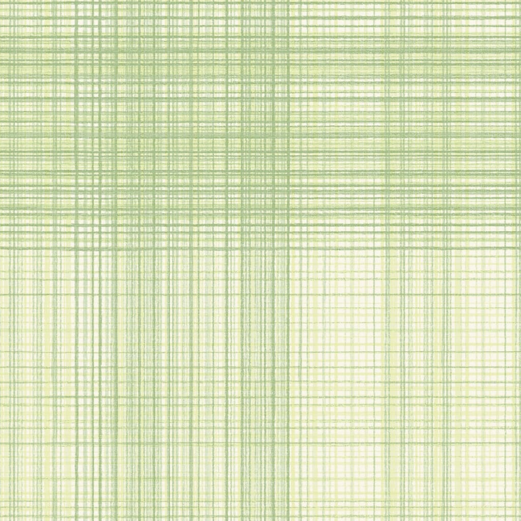 Chesapeake Madras Green Plaid Wallpaper