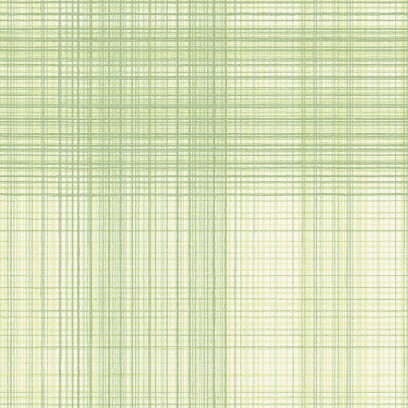 Chesapeake Madras Green Plaid Wallpaper