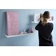 preview thumbnail 3 of 5, Wallniture Philly 31.5" Floating Shelves for Nursery Decor, White Bookshelf (Set of 2)