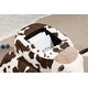 preview thumbnail 13 of 13, Kids Fun Happy Cow Animal Storage Ottoman Stool