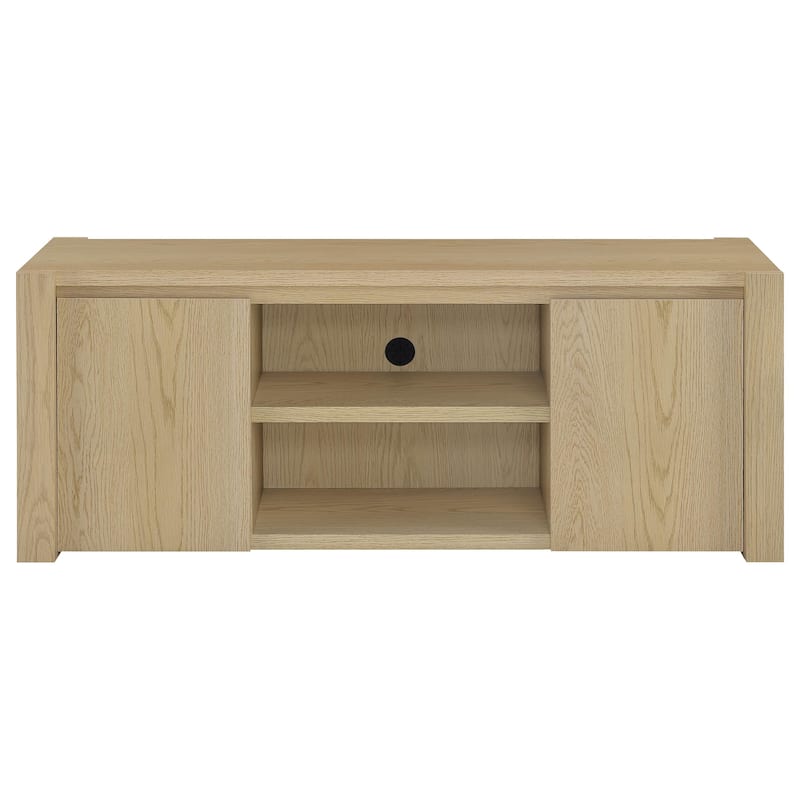 Laurelton 3-Piece Entertainment Center TV Stand Light Oak