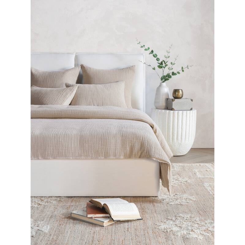Villa by Classic Home Camille Linen Duvet - Natural - King
