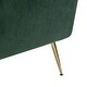 preview thumbnail 49 of 89, HULALA HOME 1ida Modern Velvet Tufted Accent Armchair with Gold Metal Legs