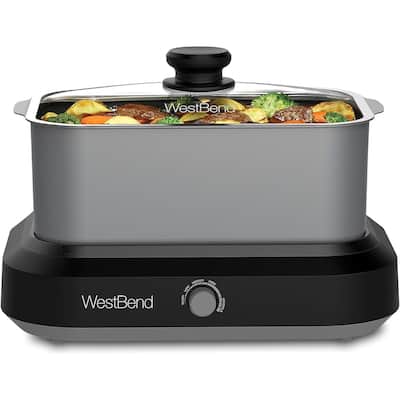 West Bend Large Capacity Slow Cooker with Variable Temprature 5qt