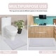 preview thumbnail 38 of 58, Classy Bathmat Collection 100% Cotton Non-Slip Bathroom Rug Set, Machine Washable Bath Rug, 5 Piece Bath Mat Set with Contour
