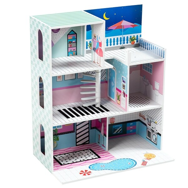 kids pretend house
