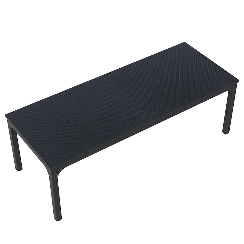 Dining Table for 6-8 Person, 78 inch Long Rectangular Kitchen Dining Table